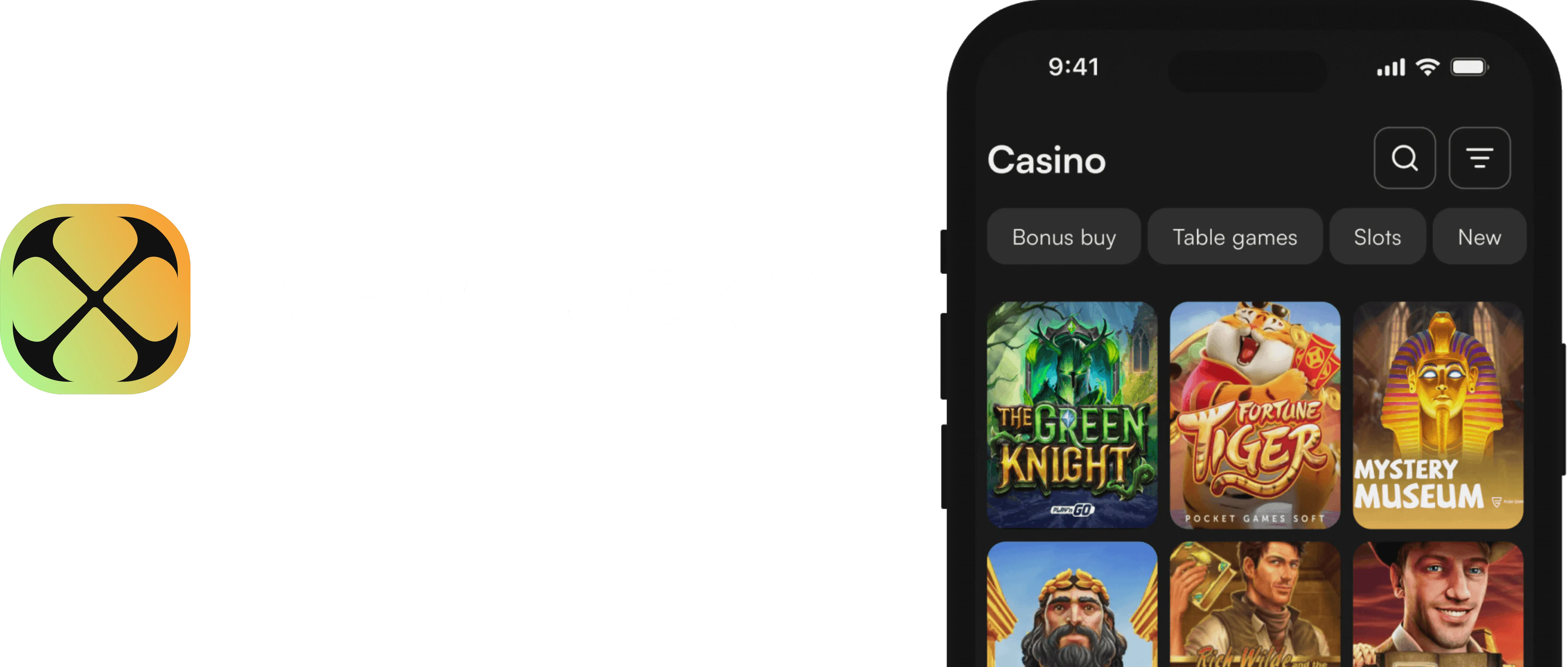 Newlucky Casino App-Screenshot